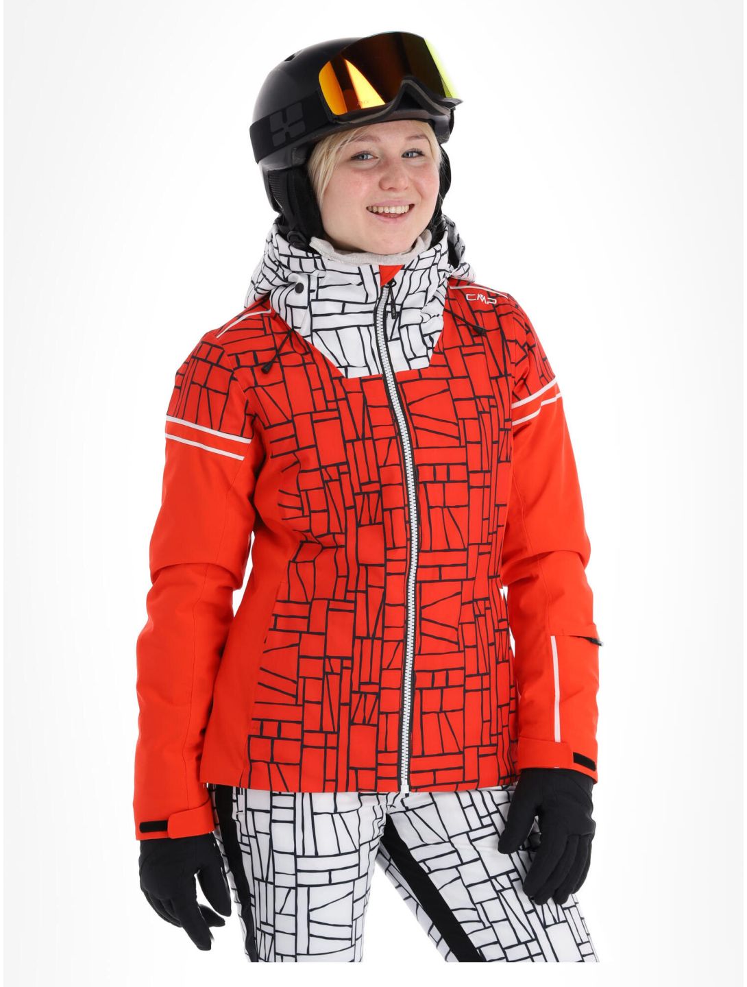 CMP, 31W0076 Skijacke Damen grenadine rot 