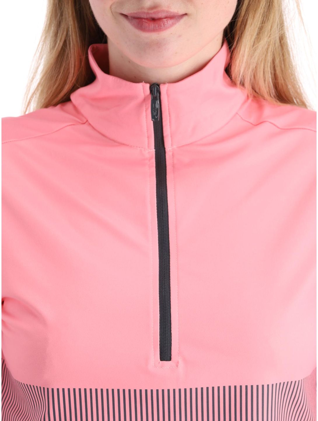 CMP, 33L0956 Pullover Damen Peach Titanium Melon grau, orange 