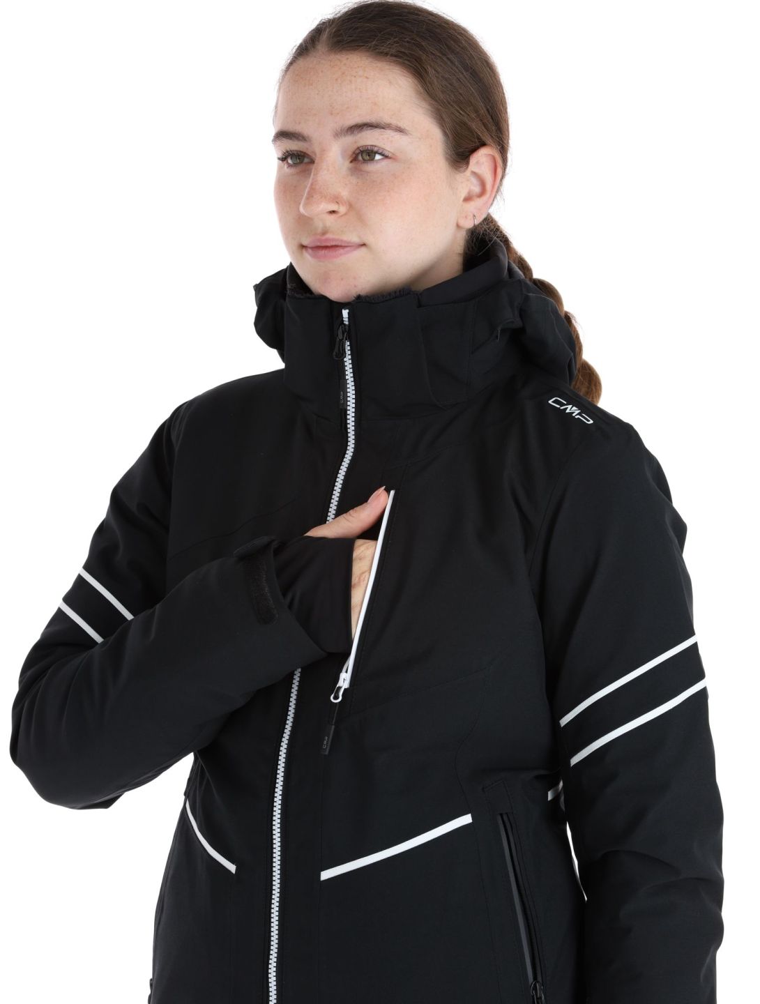 CMP, 33W0666 Skijacke Damen Black schwarz 