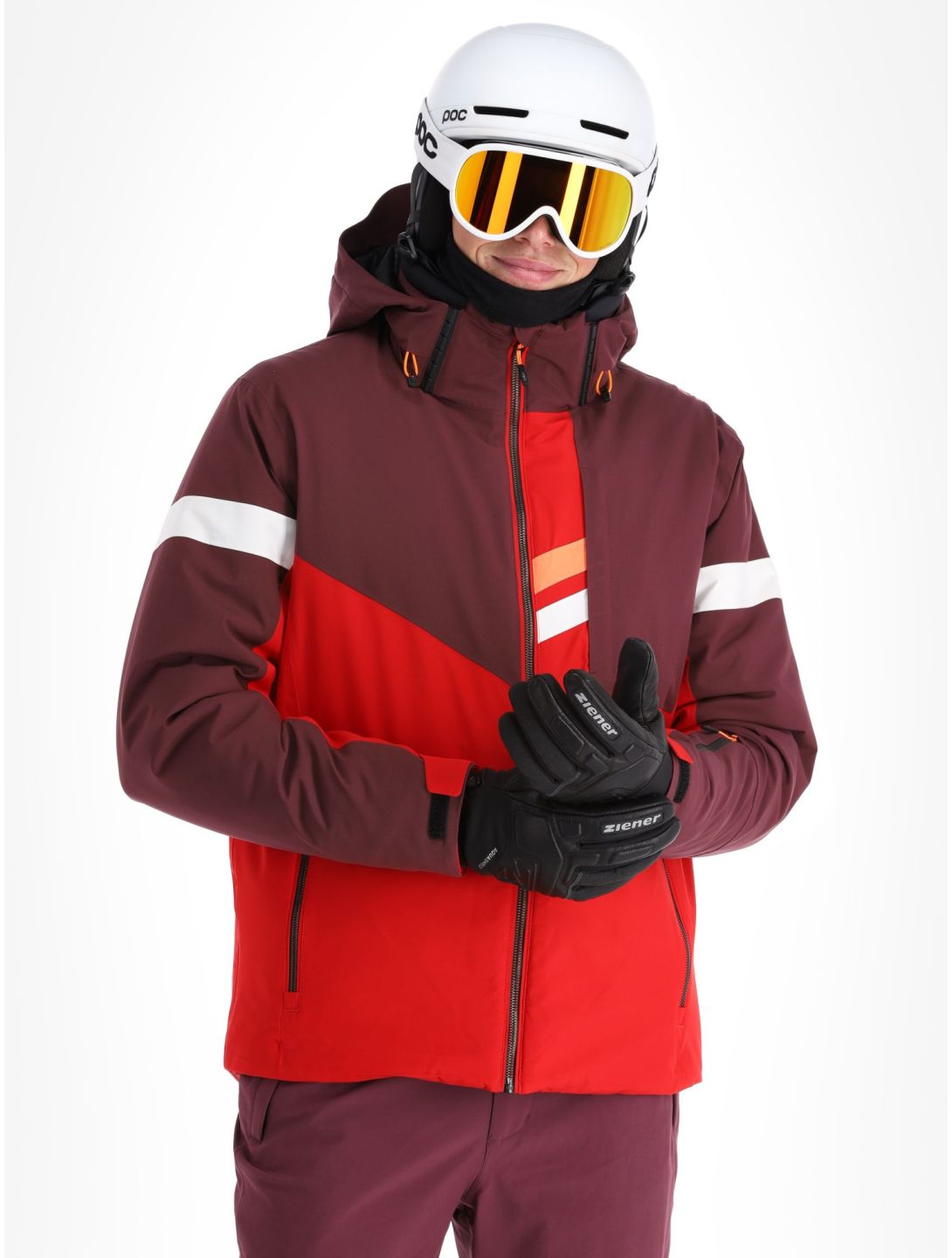 CMP, 33W0807 Skijacke Herren Ferrari rot, violett 