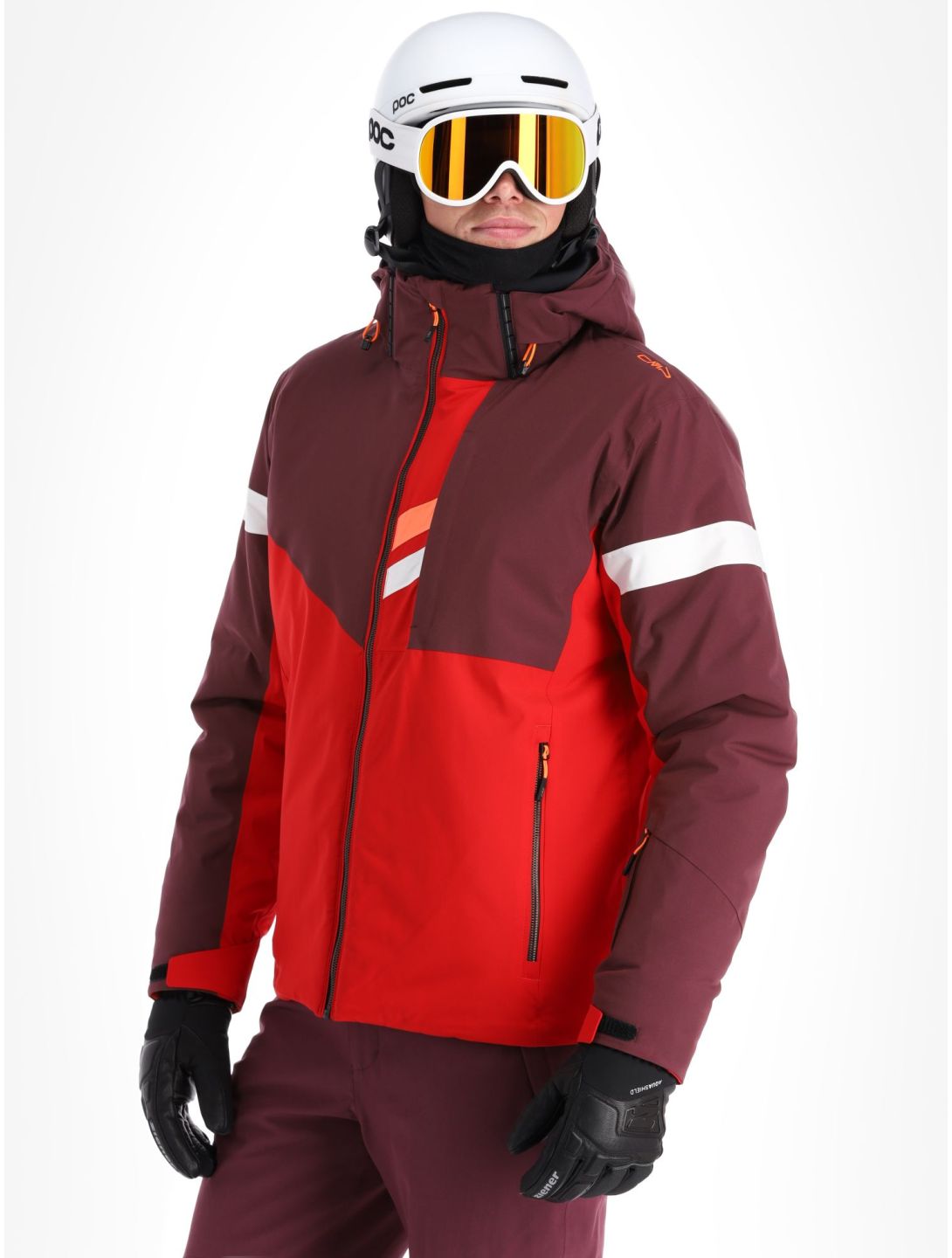 CMP, 33W0807 Skijacke Herren Ferrari rot, violett 