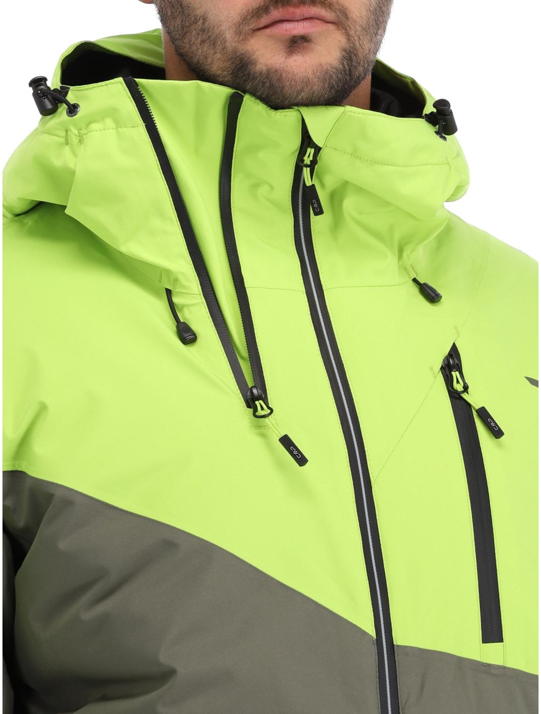 CMP, 33W0817 Skijacke Herren Acid grün 