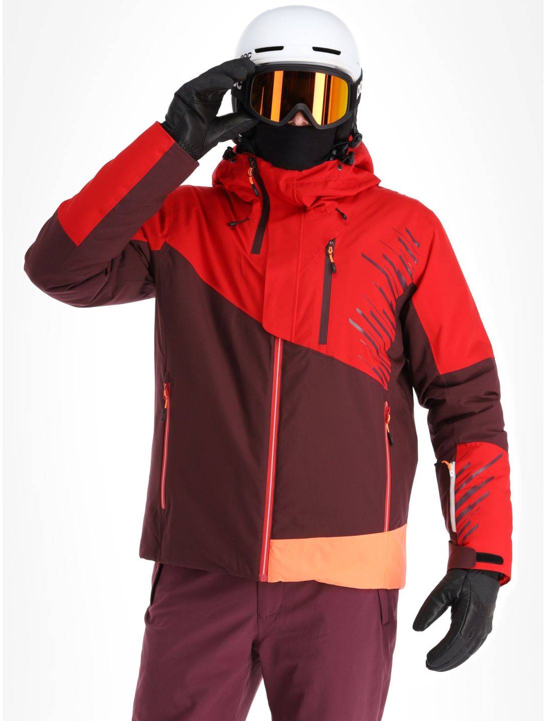 CMP, 33W0817 Skijacke Herren Ferrari burgund, rot 