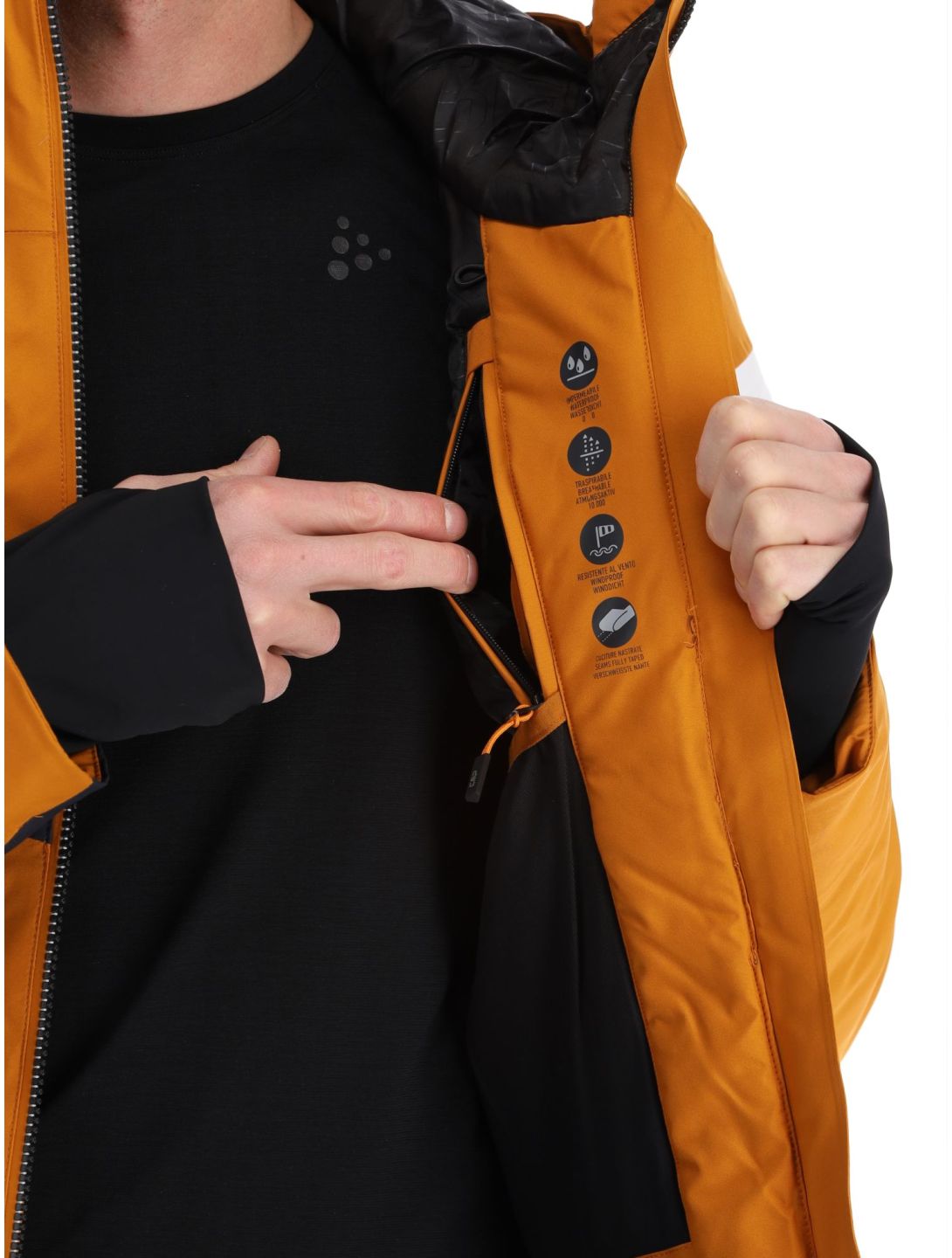 CMP, 33W0827 Skijacke Herren Pumpkin orange 