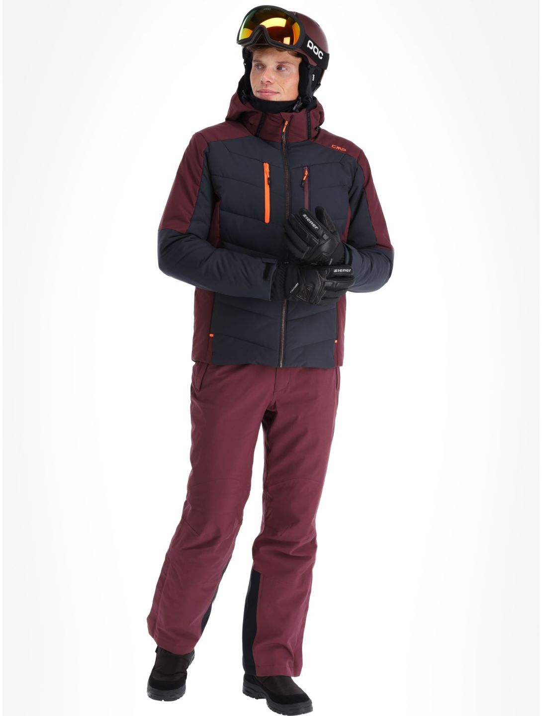 CMP, 33W0837 Skijacke Herren Anthracite grau, violett 