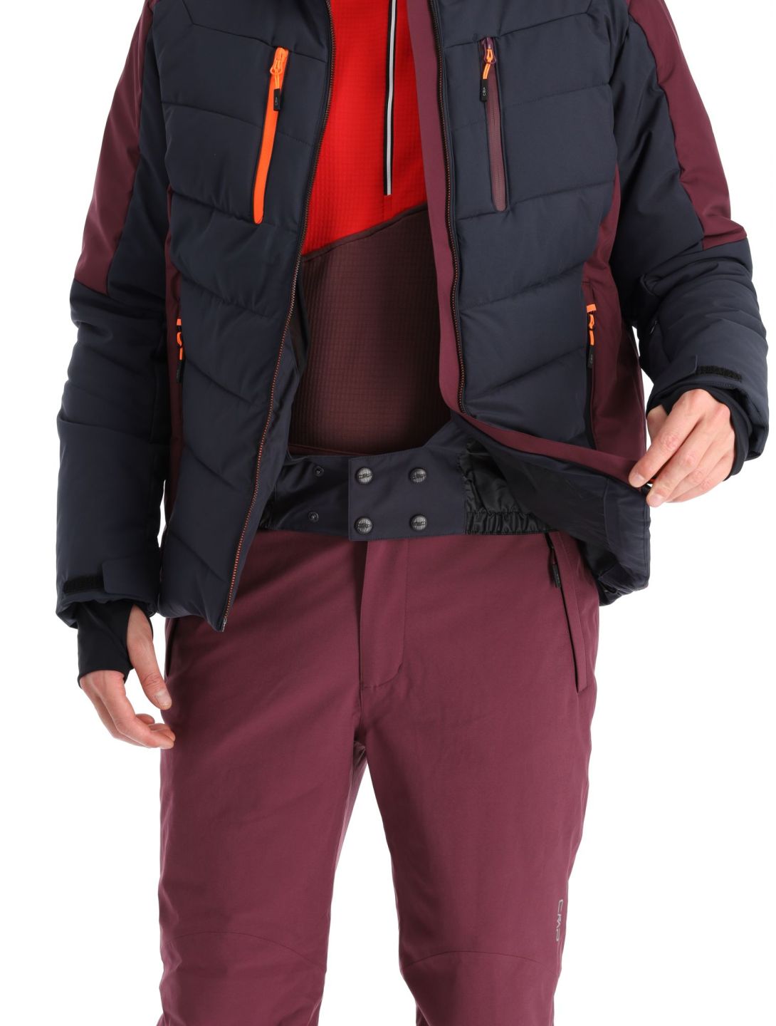 CMP, 33W0837 Skijacke Herren Anthracite grau, violett 