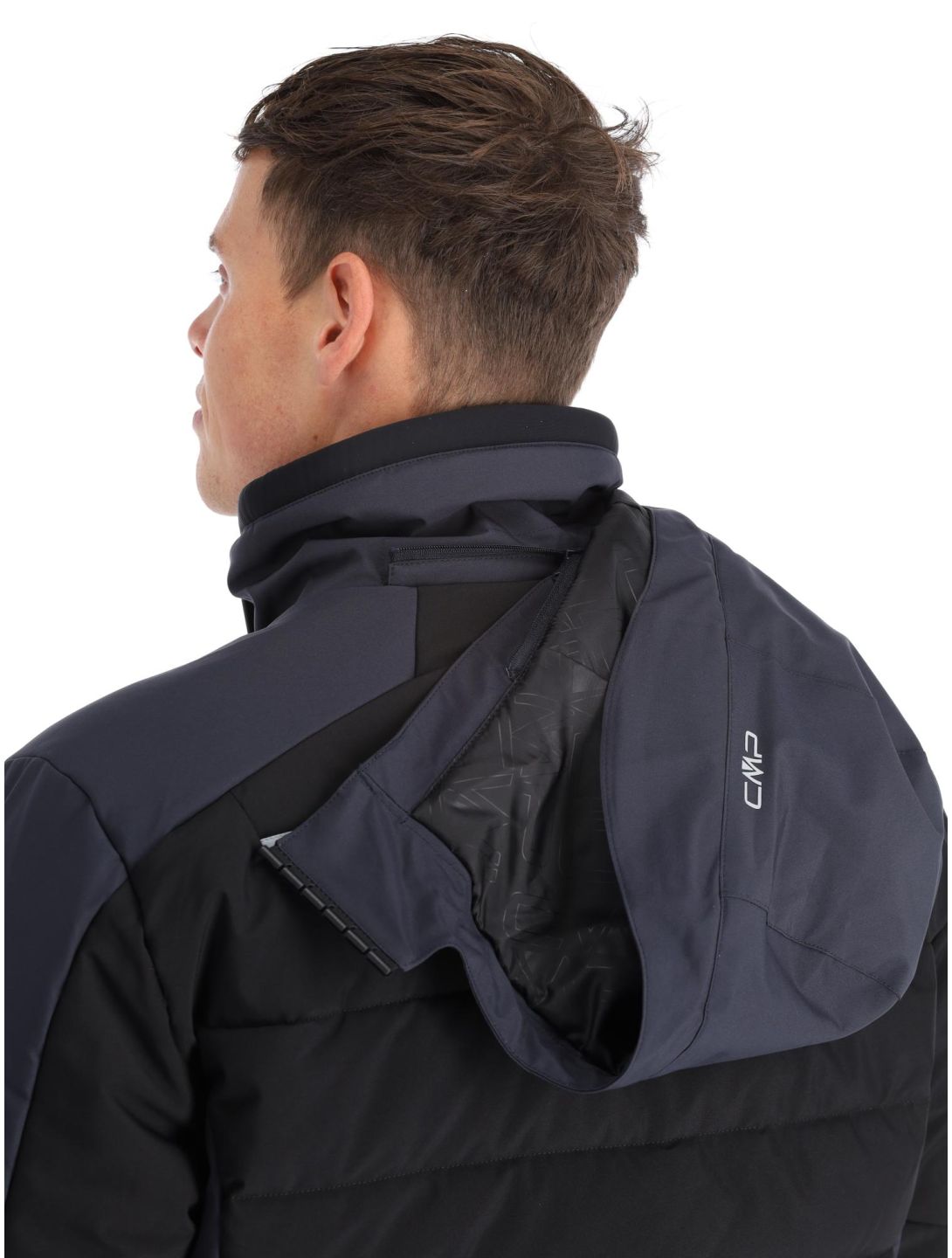 CMP, 33W0837 Skijacke Herren Black grau, schwarz 