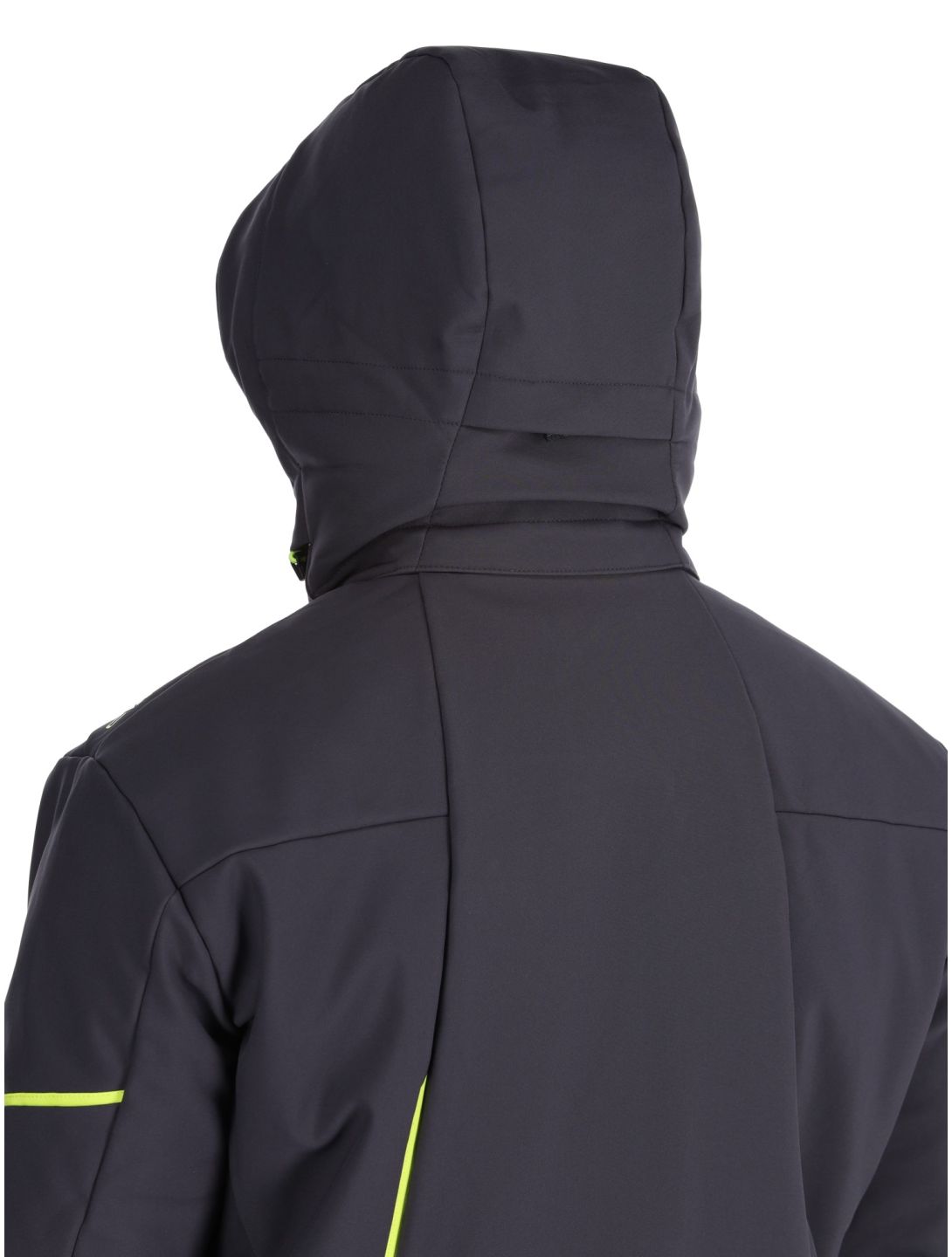 CMP, 33W0897 Softshell Skijacke Herren Anthracite / Acid Yellow grau 