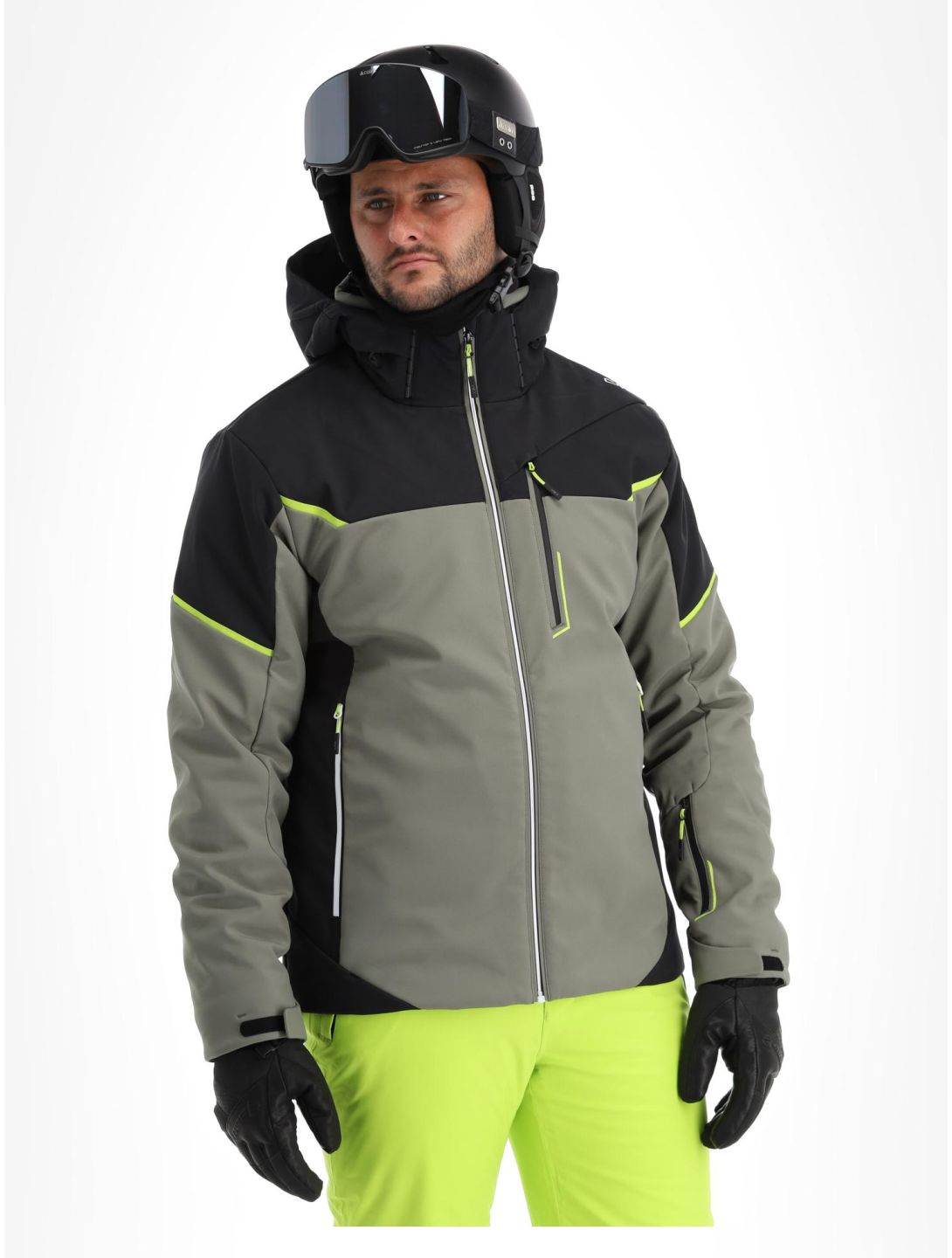 CMP, 33W0897 Softshell Skijacke Herren Kaki grün 