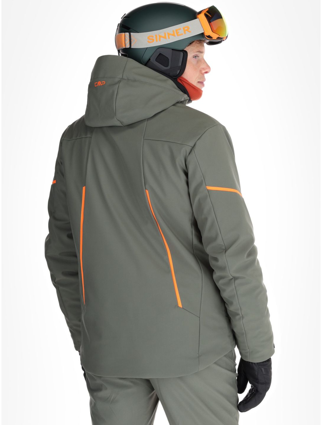 CMP, 33W0897 Softshell Skijacke Herren Olive grün 