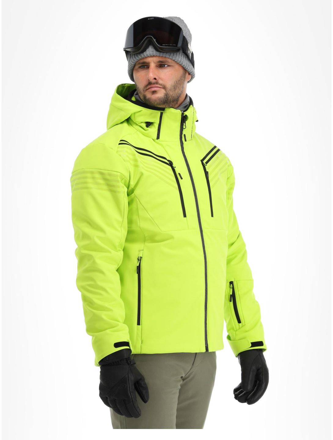 CMP, 33W0967 Softshell Skijacke Herren Acid grün 