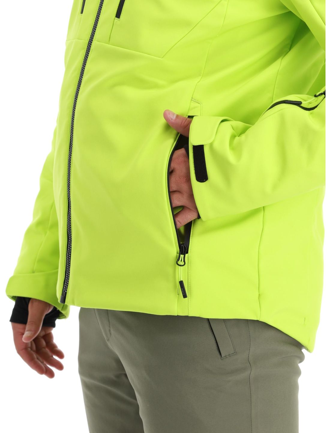 CMP, 33W0967 Softshell Skijacke Herren Acid grün 