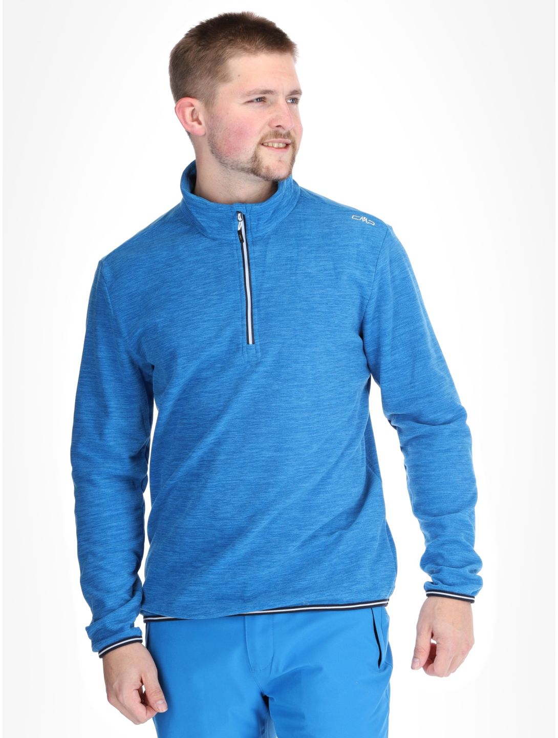 CMP, 34G4897 Pullover Herren Sapphire Melange blau 