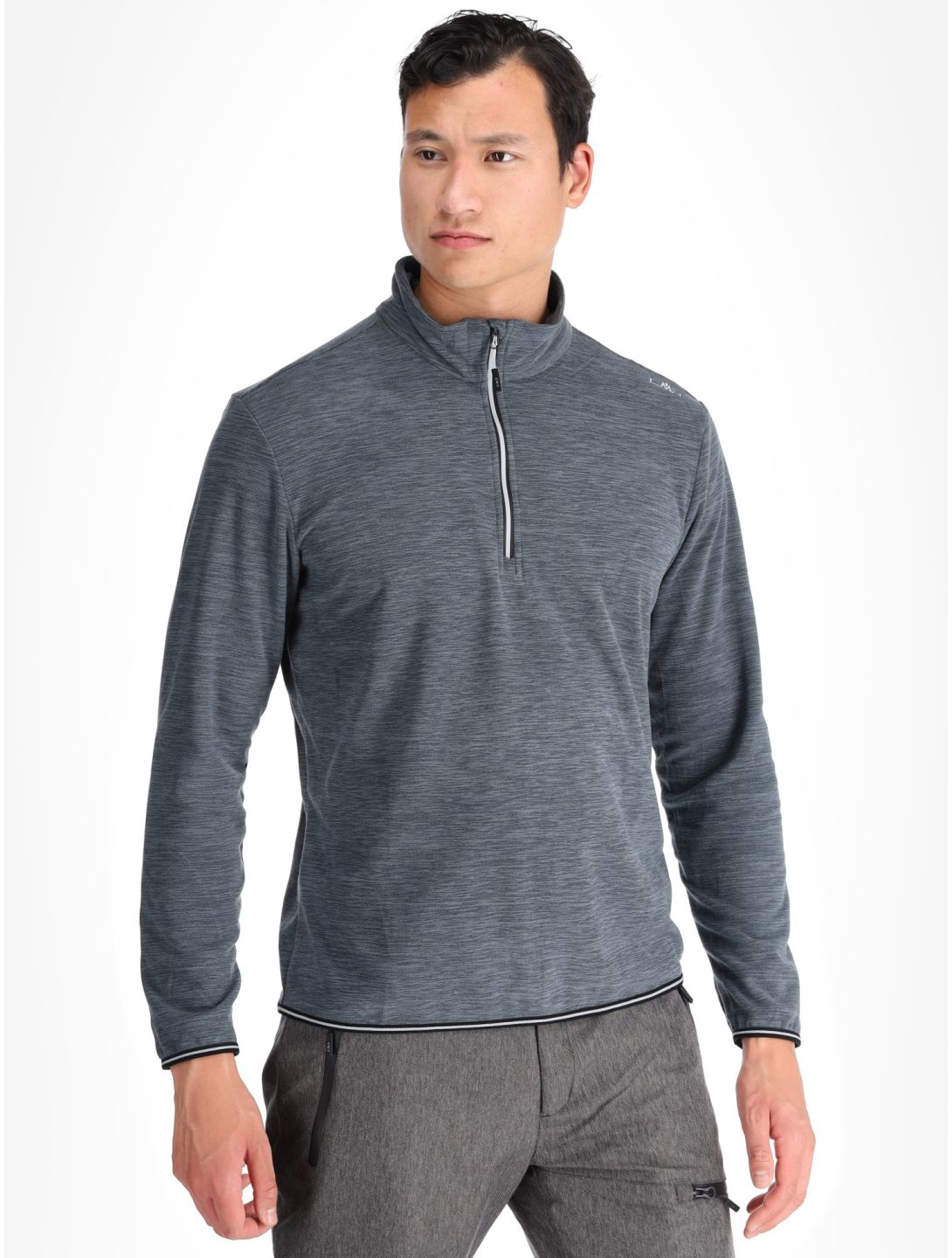 CMP, 34G4897 Pullover Herren Titanium Melange grau 