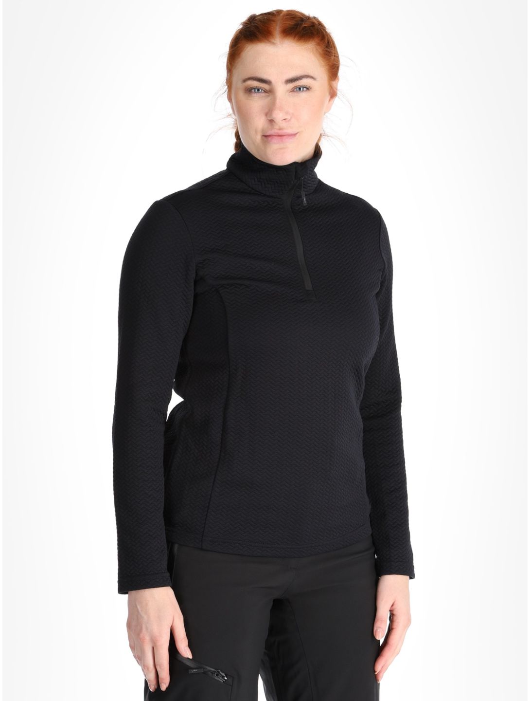 CMP, 34L4226 Pullover Damen Black schwarz 