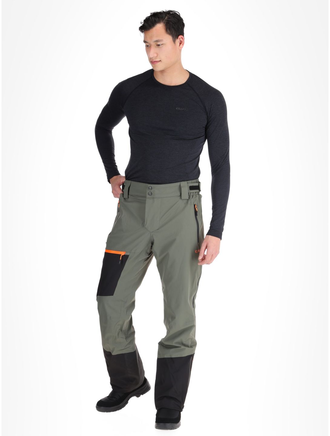 CMP, 34W2027 Skihose Herren Olive grün 