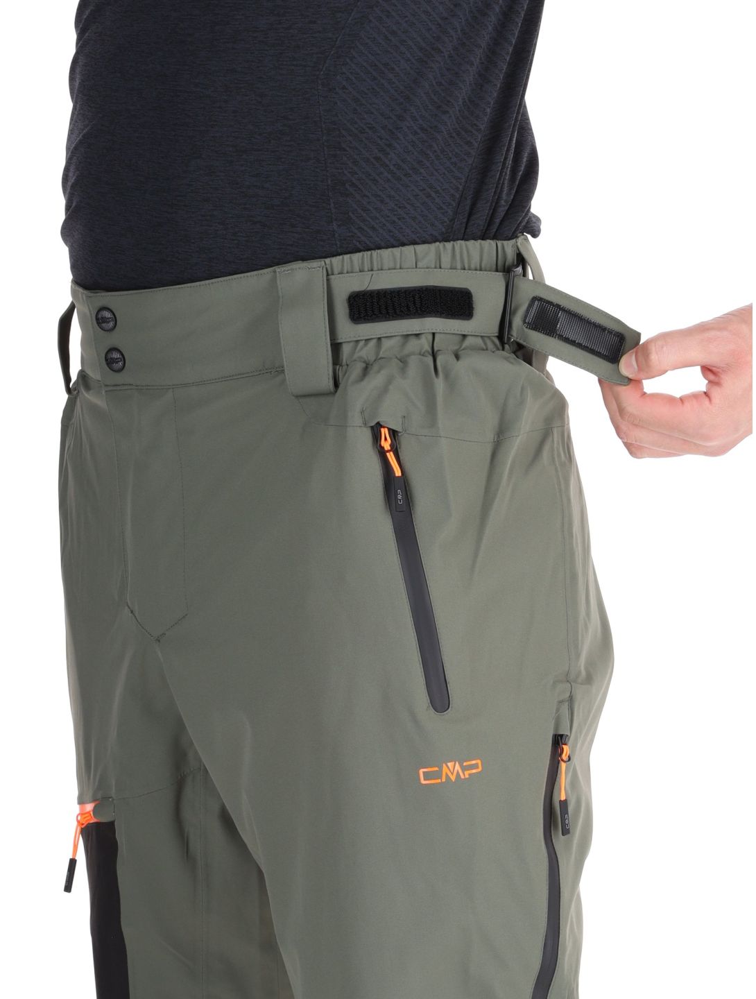 CMP, 34W2027 Skihose Herren Olive grün 