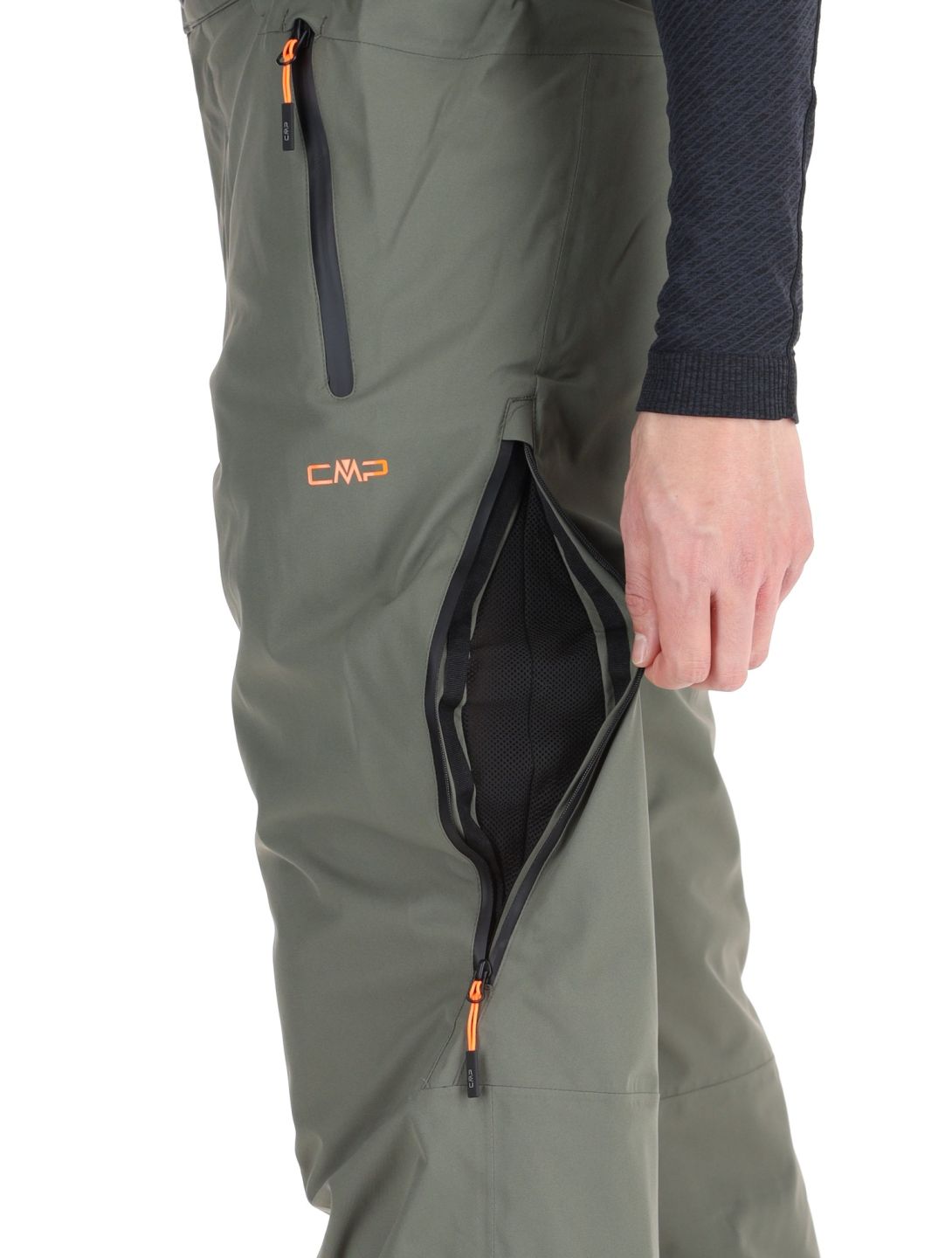 CMP, 34W2027 Skihose Herren Olive grün 