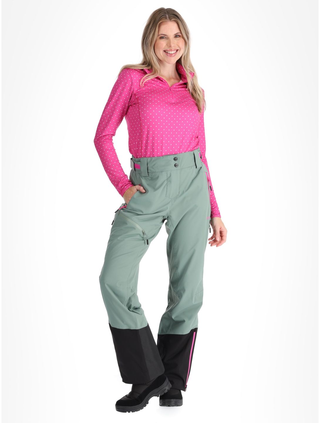 CMP, 34W2046 Skihose Damen Mineral grün 