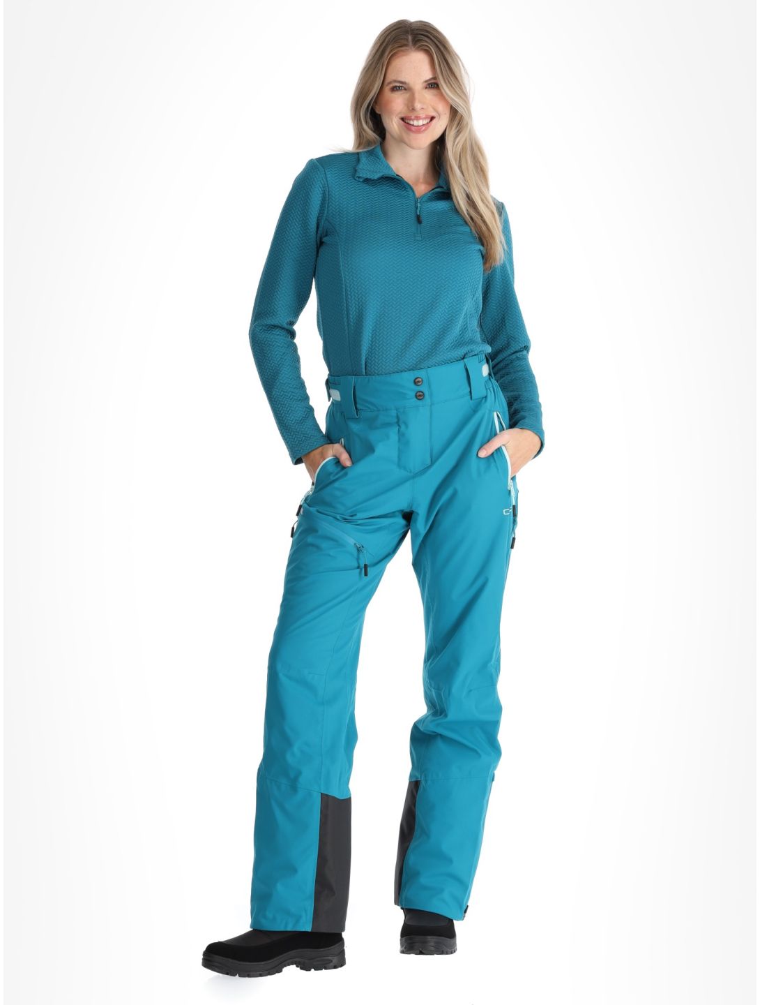 CMP, 34W2046 Skihose Damen Teal grün 