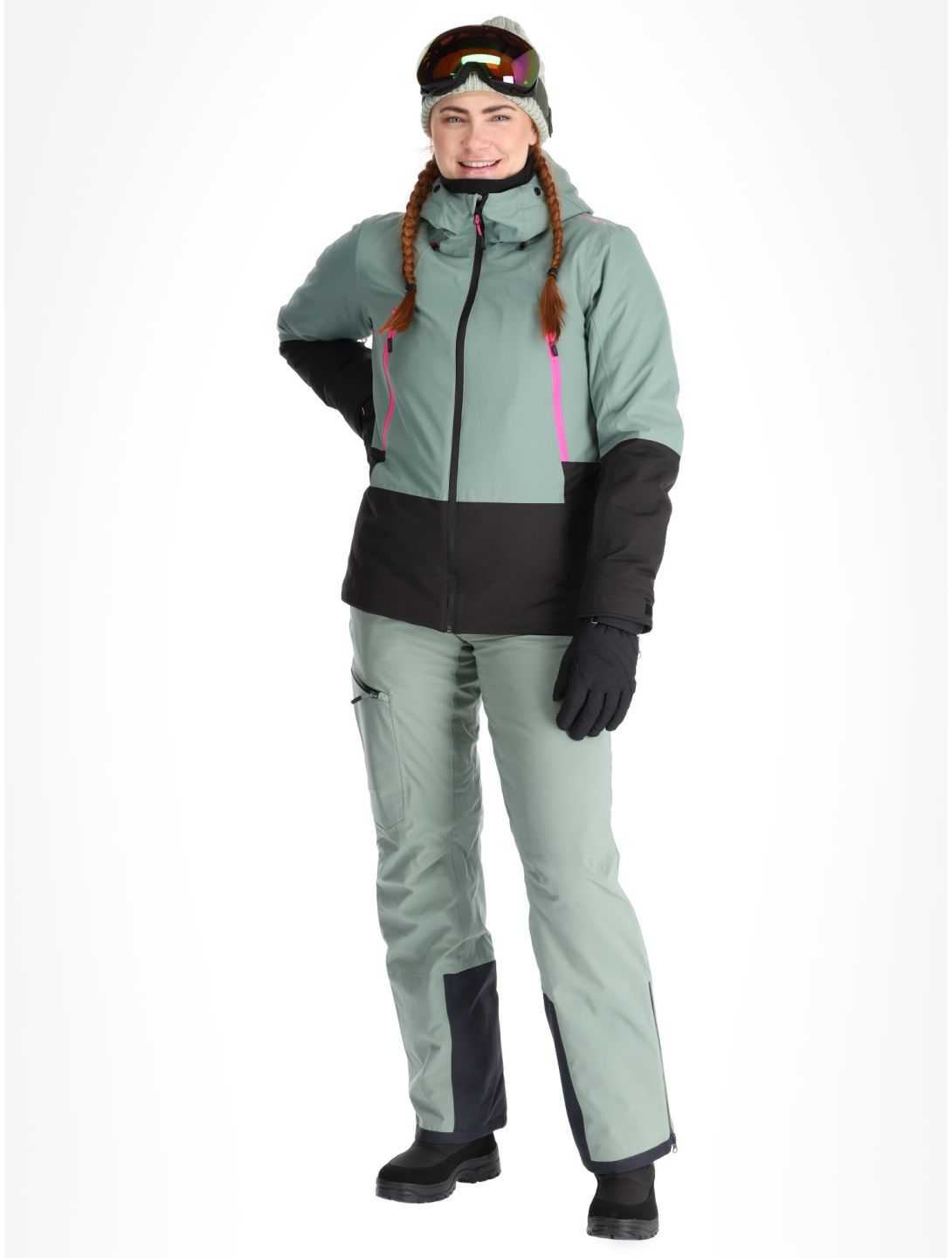 CMP, 34W2506 Skijacke Damen Mineral grün 