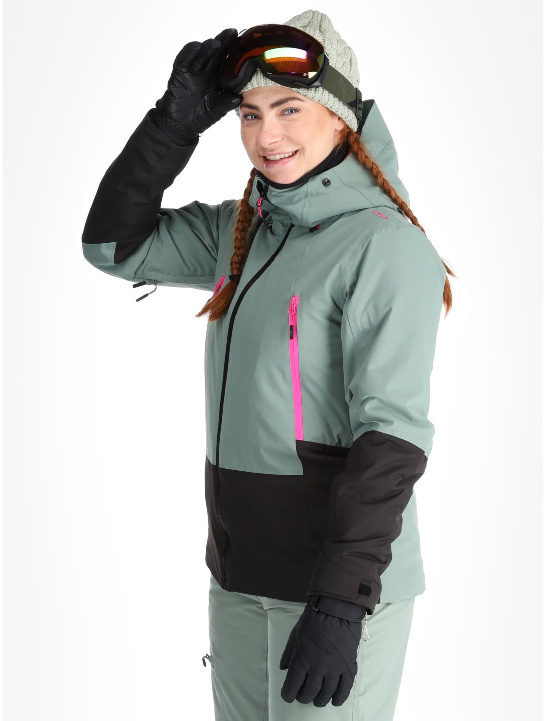 CMP, 34W2506 Skijacke Damen Mineral grün 