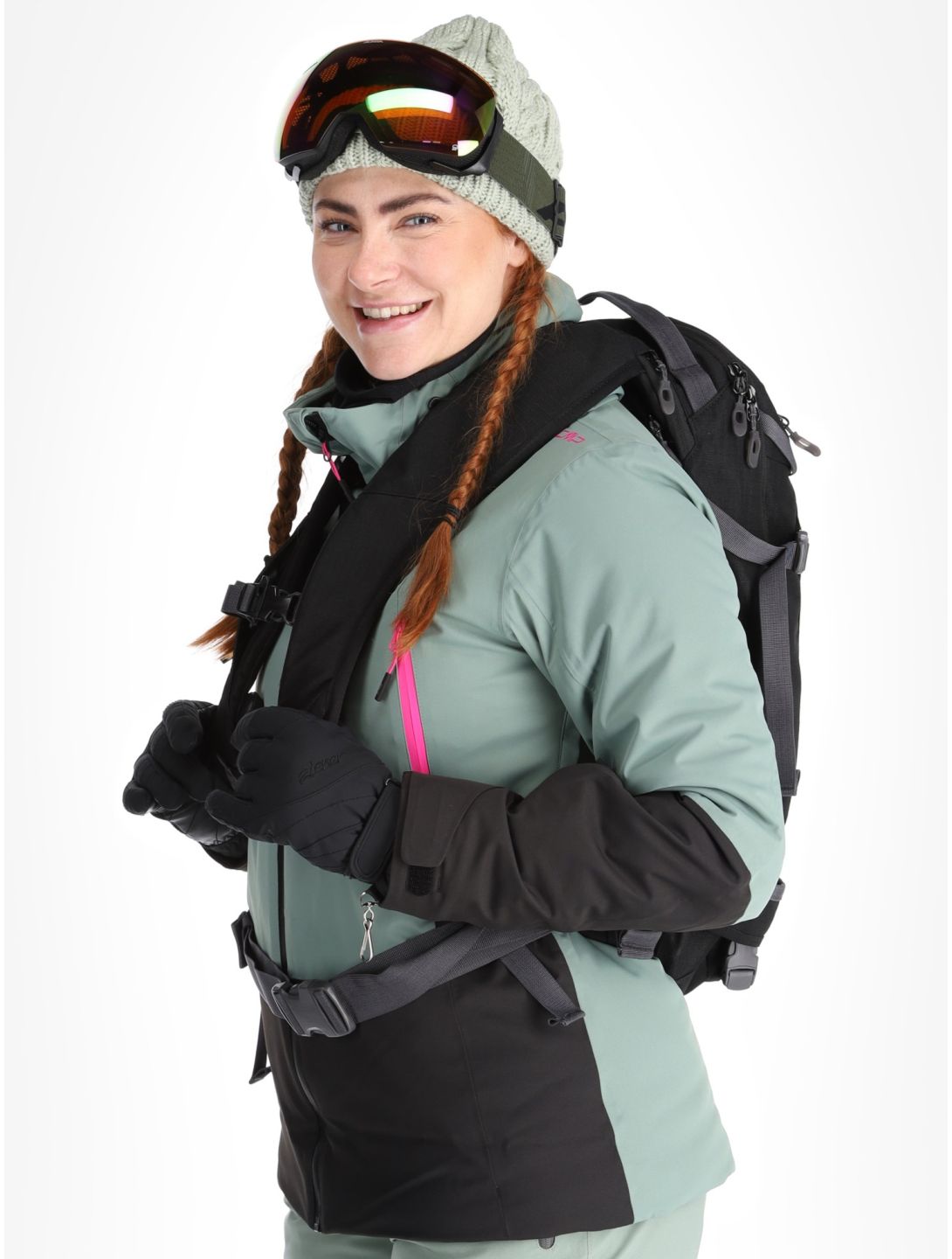 CMP, 34W2506 Skijacke Damen Mineral grün 