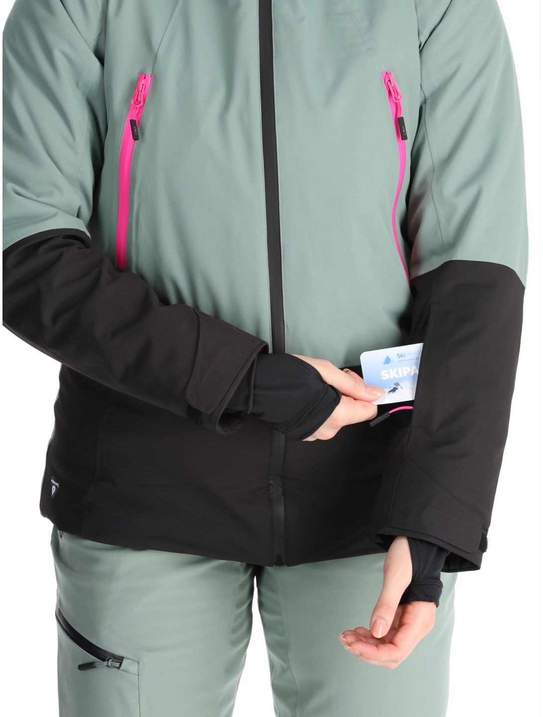 CMP, 34W2506 Skijacke Damen Mineral grün 