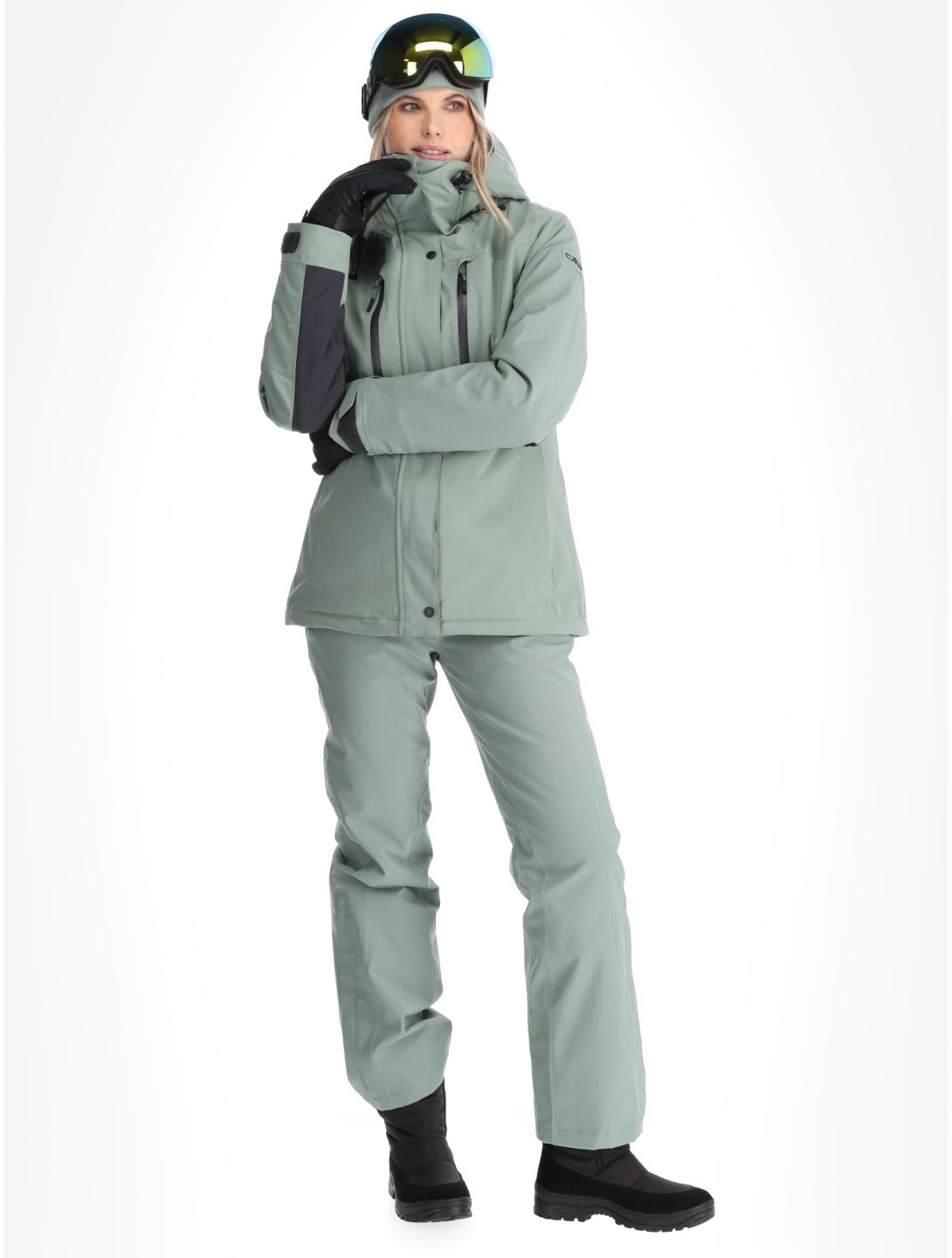 CMP, 34W3926 Skijacke Damen Mineral grün 