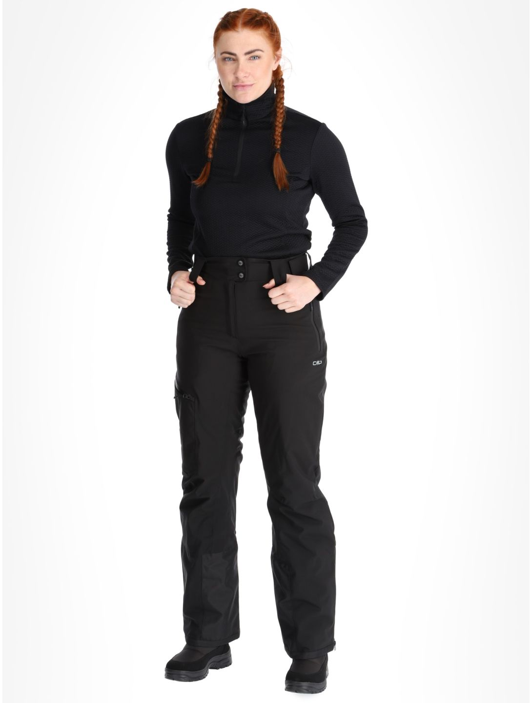 CMP, 34W3946 Skihose Damen Black schwarz 