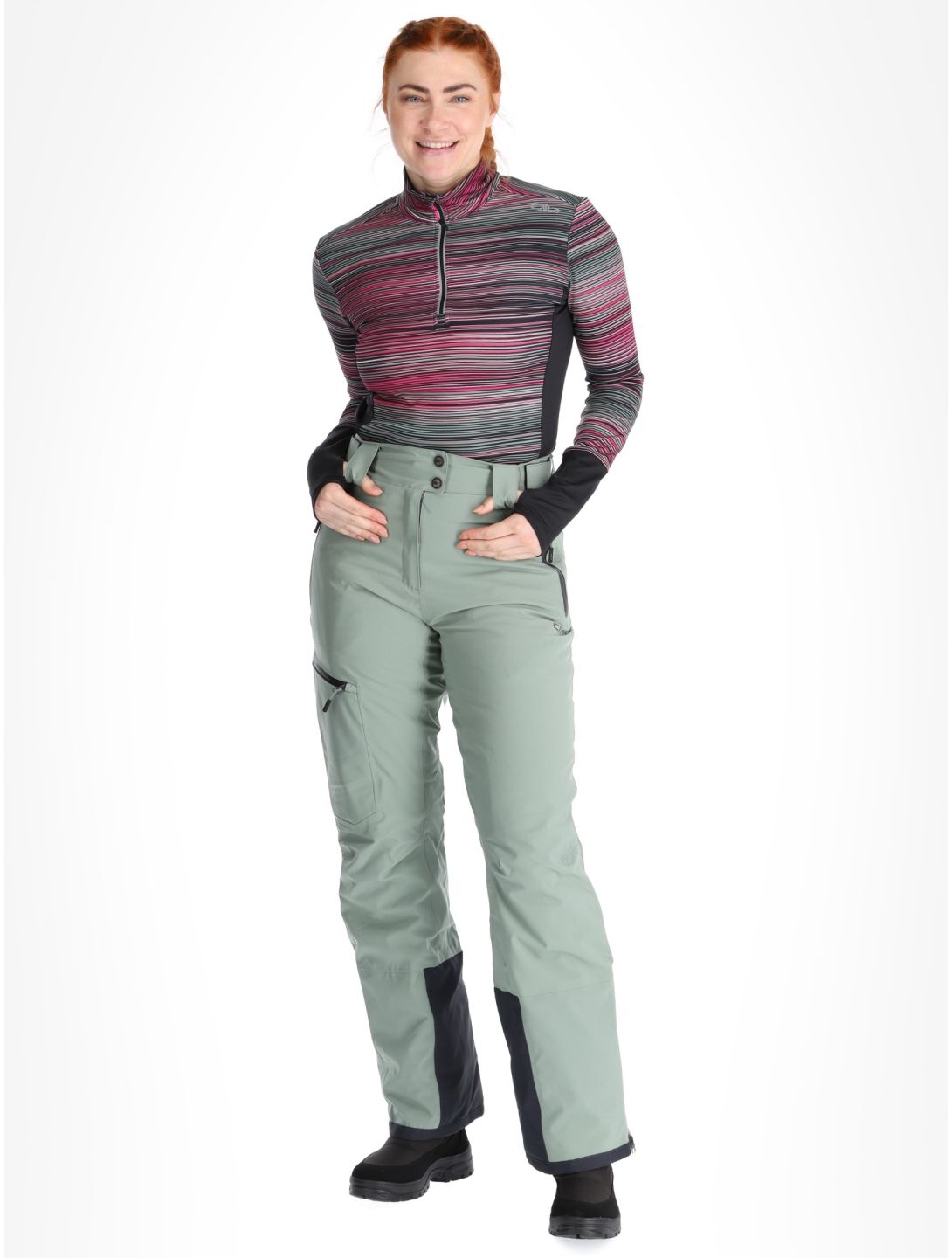 CMP, 34W3946 Skihose Damen Mineral grün 