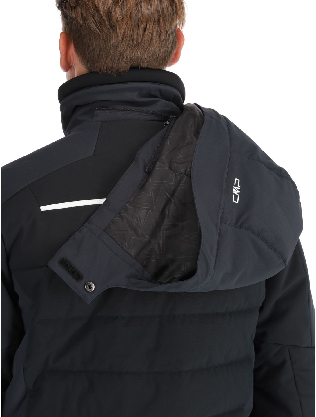 CMP, 34W4357 Skijacke Herren Black / Anthracite grau, schwarz 