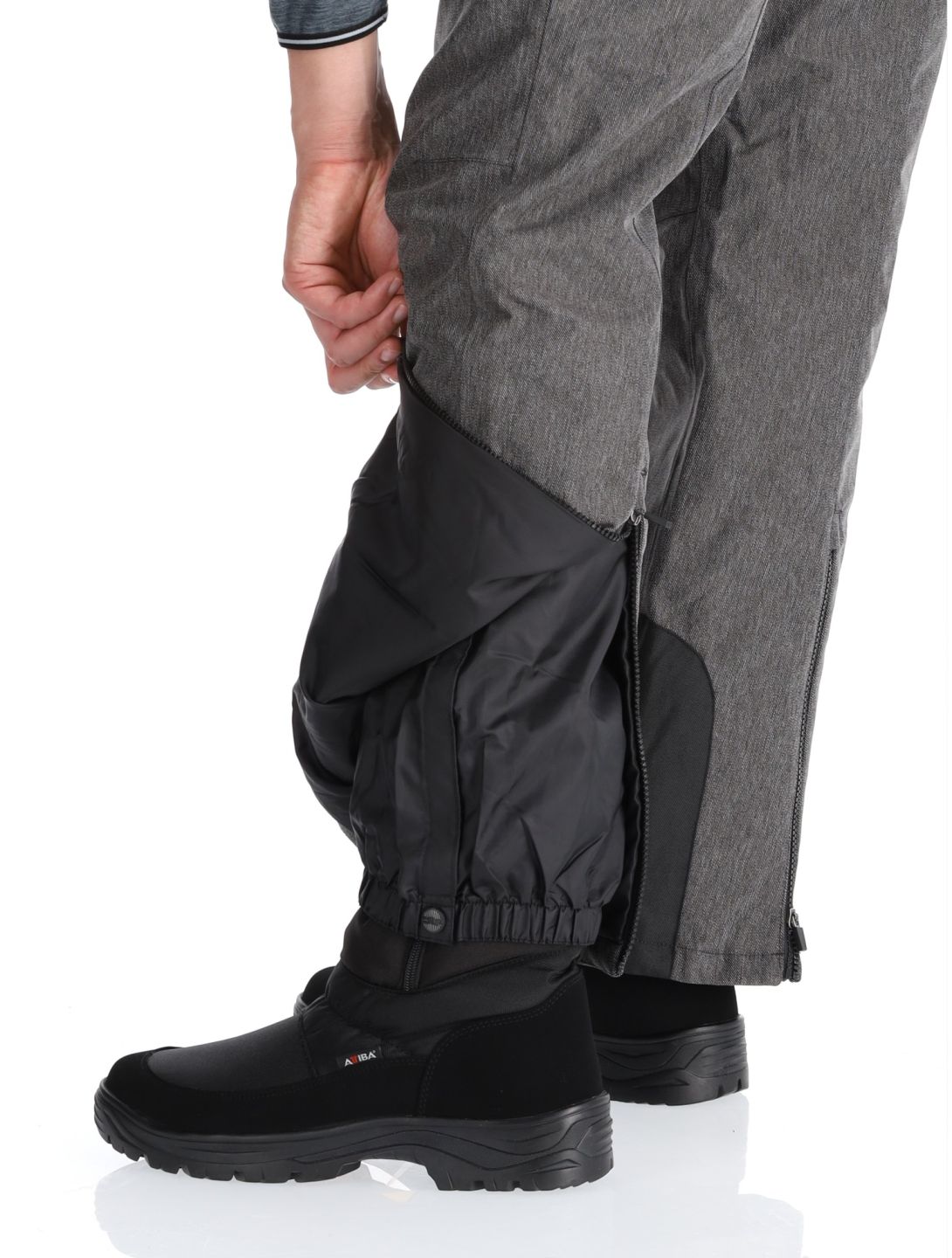 CMP, 34W4387 Skihose Herren Black Melange grau 