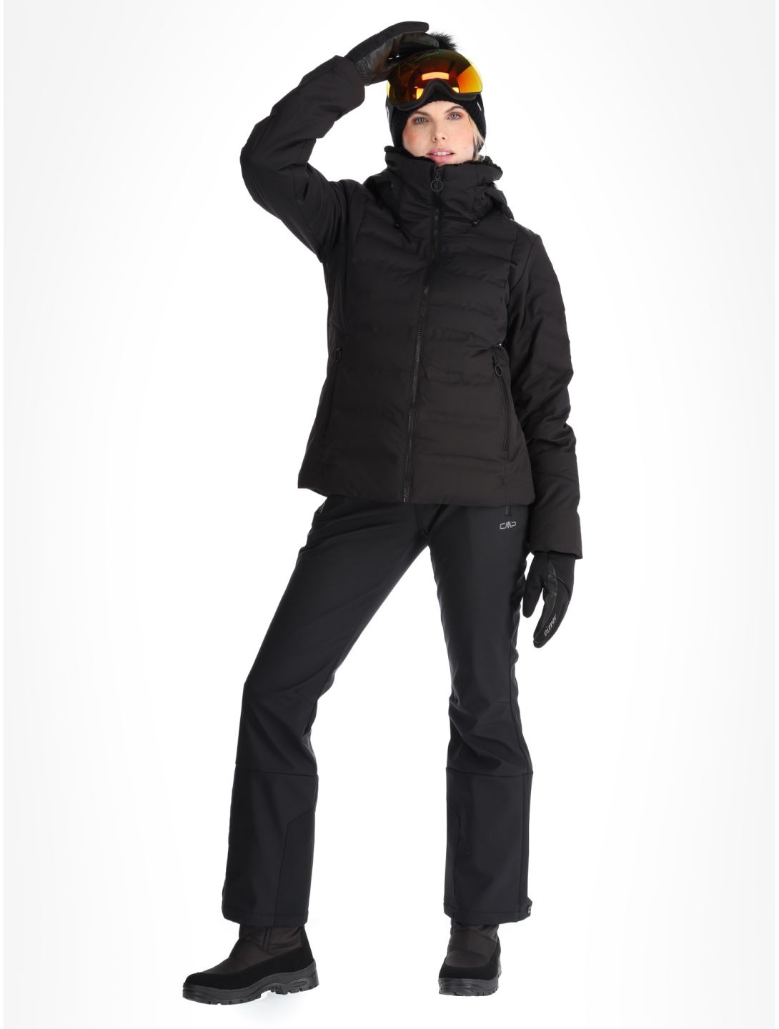 CMP, 34W4406 Skijacke Damen Black schwarz 