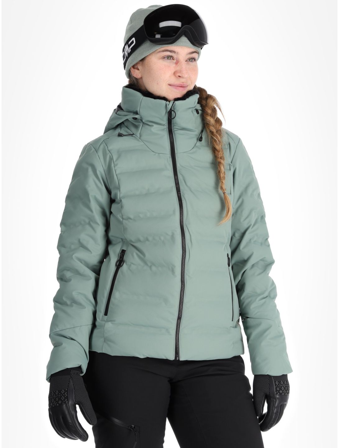 CMP, 34W4406 Skijacke Damen Mineral grün 