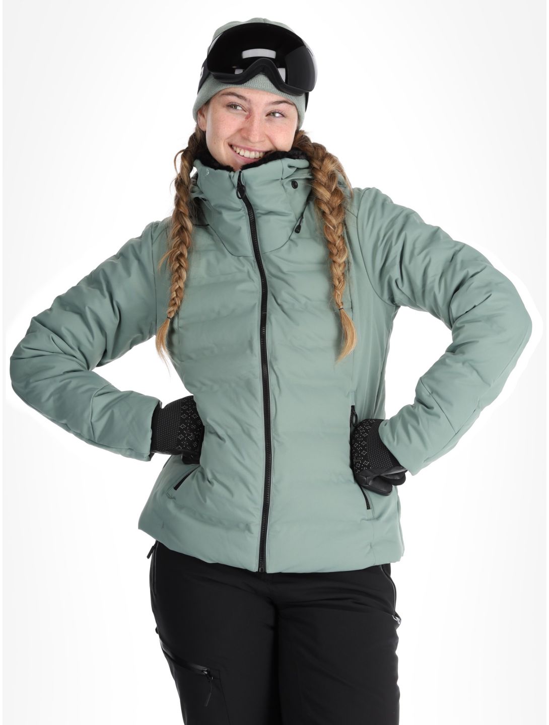 CMP, 34W4406 Skijacke Damen Mineral grün 