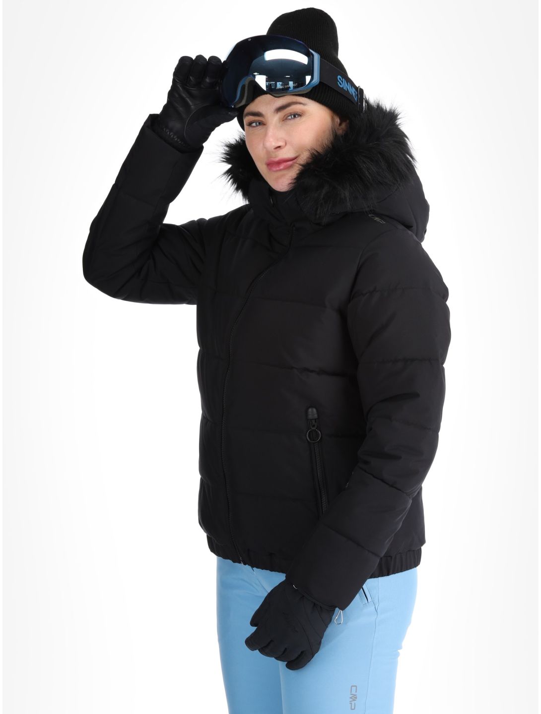 CMP, 34W4416F Skijacke Damen Black schwarz 