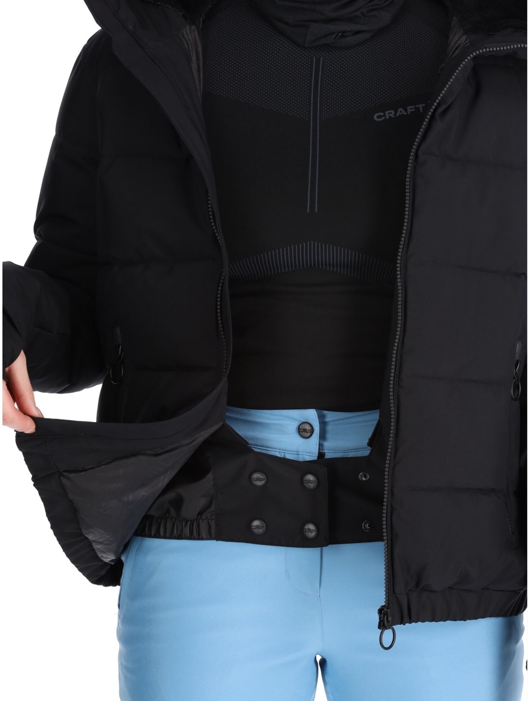 CMP, 34W4416F Skijacke Damen Black schwarz 