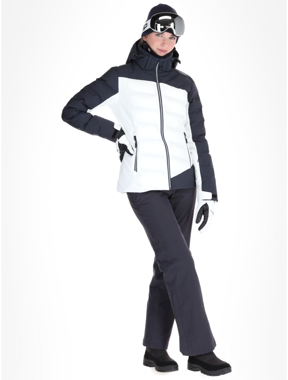 CMP, 34W4596 Skijacke Damen White weiß 