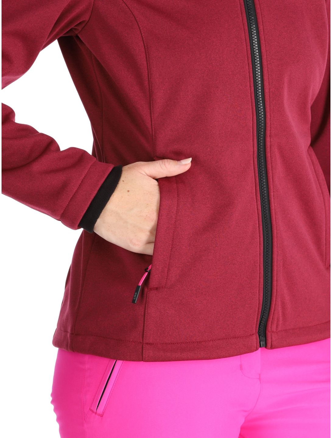 CMP, 39A5006M Softshell Skijacke Damen Anemone Melange / Festival rot 