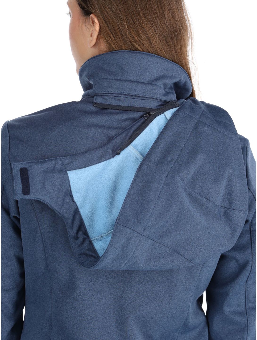 CMP, 39A5006M Softshell Skijacke Damen Blue Melange / Niagara blau 