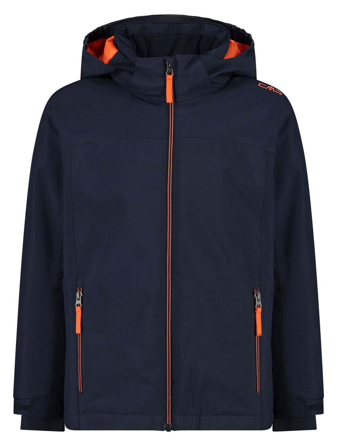 CMP, 39W1924 Skijacke Kinder Black Blue / Orange orange, schwarz 