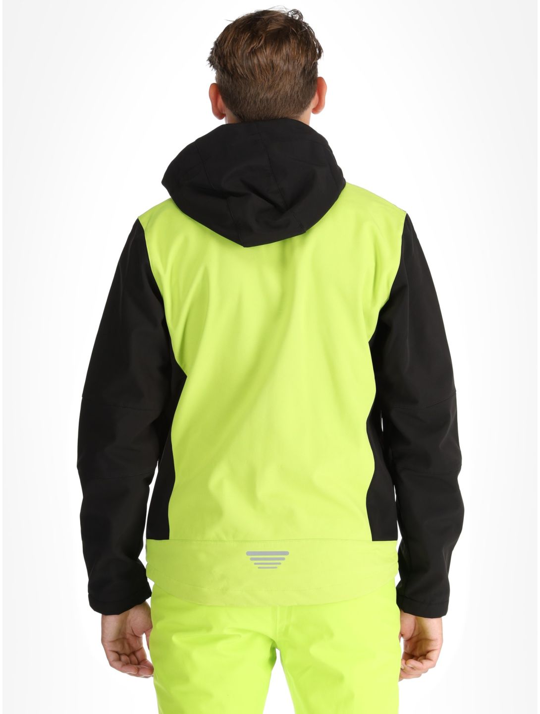 CMP, 3A01787N Softshell Skijacke Herren Acid Yellow / Black gelb, schwarz 