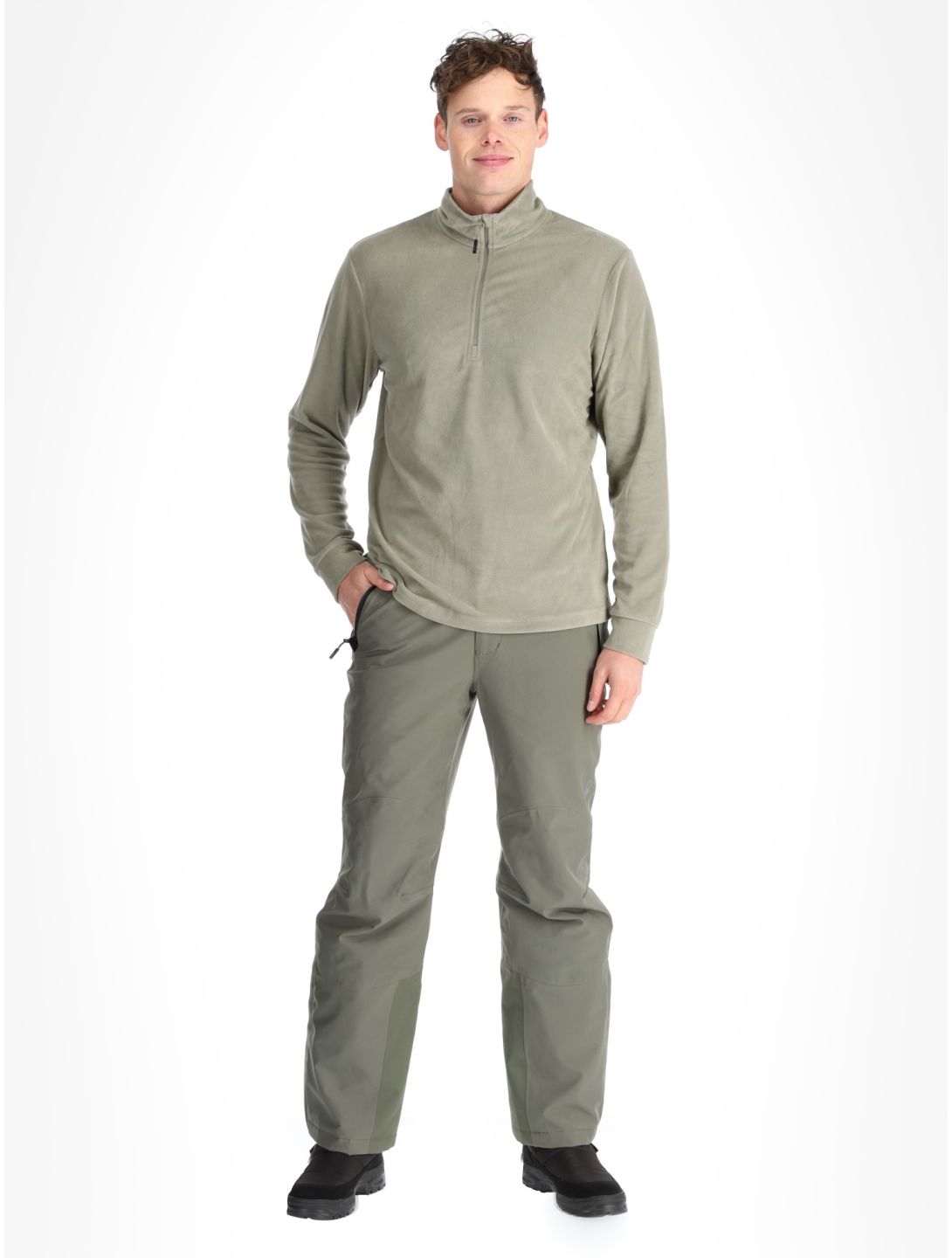 CMP, 3G28037N Pullover Herren Sage grün 