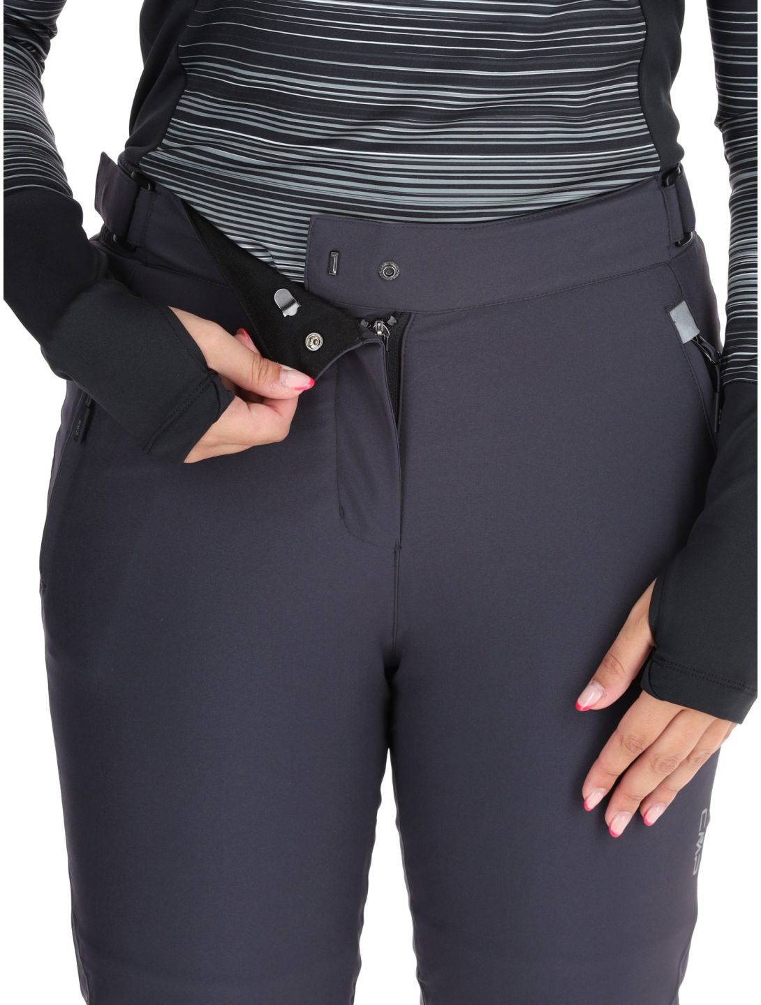 CMP, 3W18596N Skihose Damen Anthracite grau 