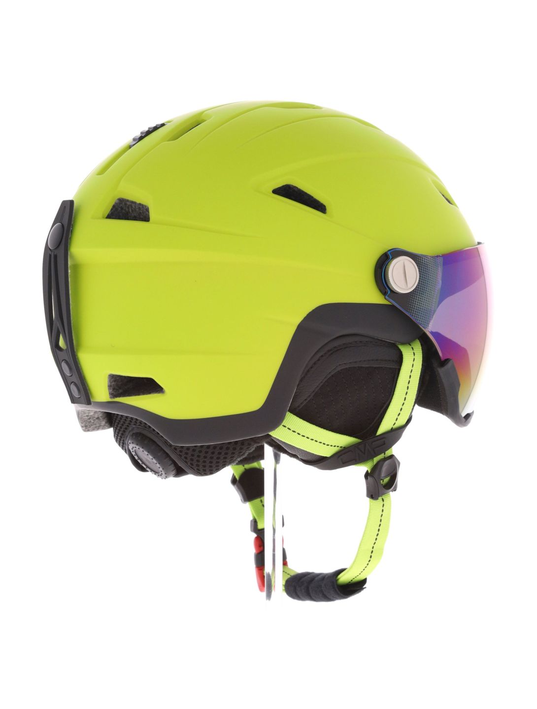 CMP, WA-2 Skihelm mit Visier Unisex Apple grün 