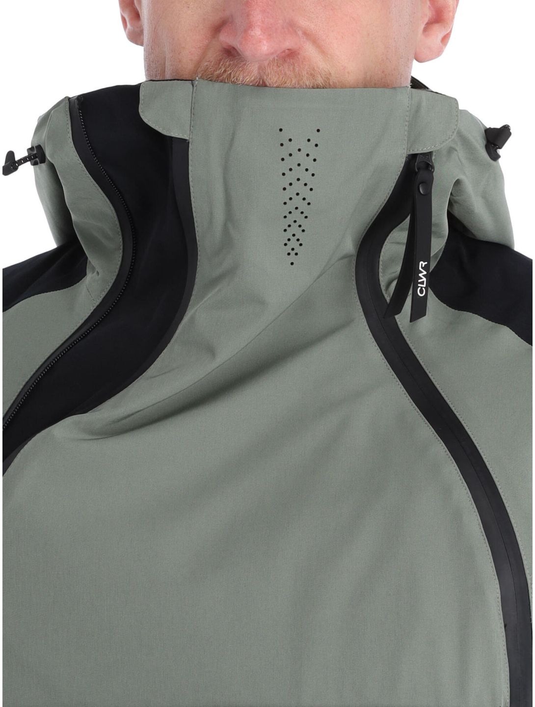 ColourWear, Foil Skijacke Herren Grey Green grün 