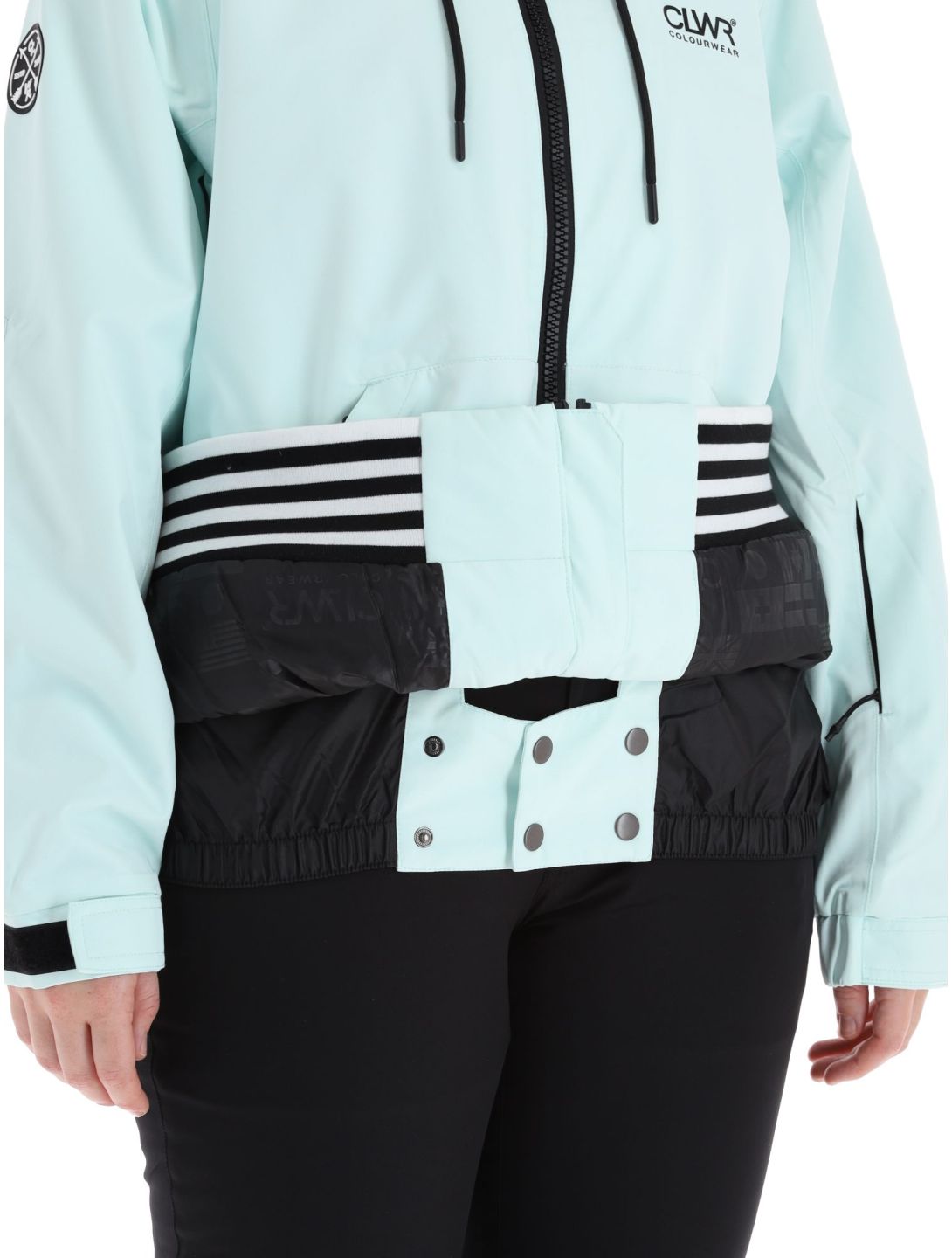 ColourWear, Leuge Skijacke Damen Light Turquoise Turquoise 