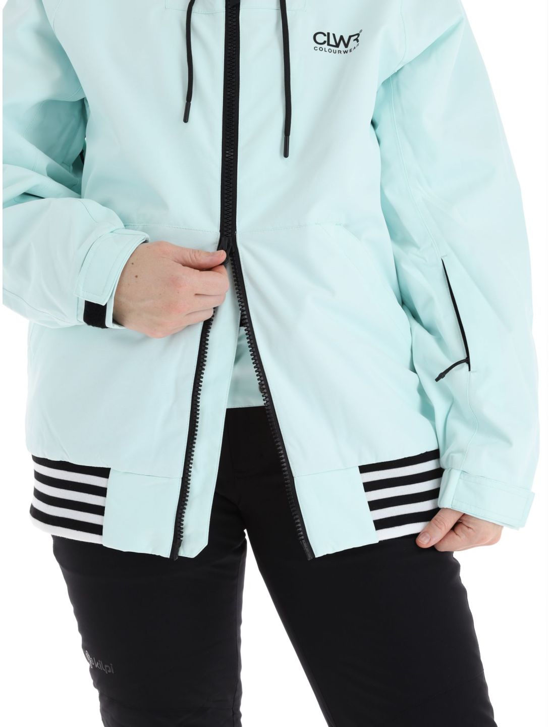 ColourWear, Leuge Skijacke Damen Light Turquoise Turquoise 