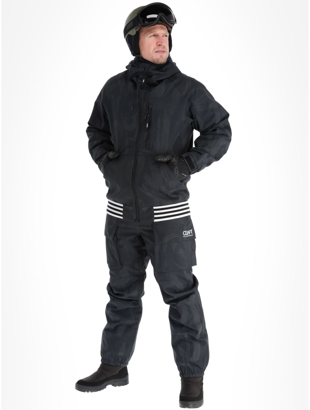 ColourWear, League Skijacke Herren Reflective Black schwarz 